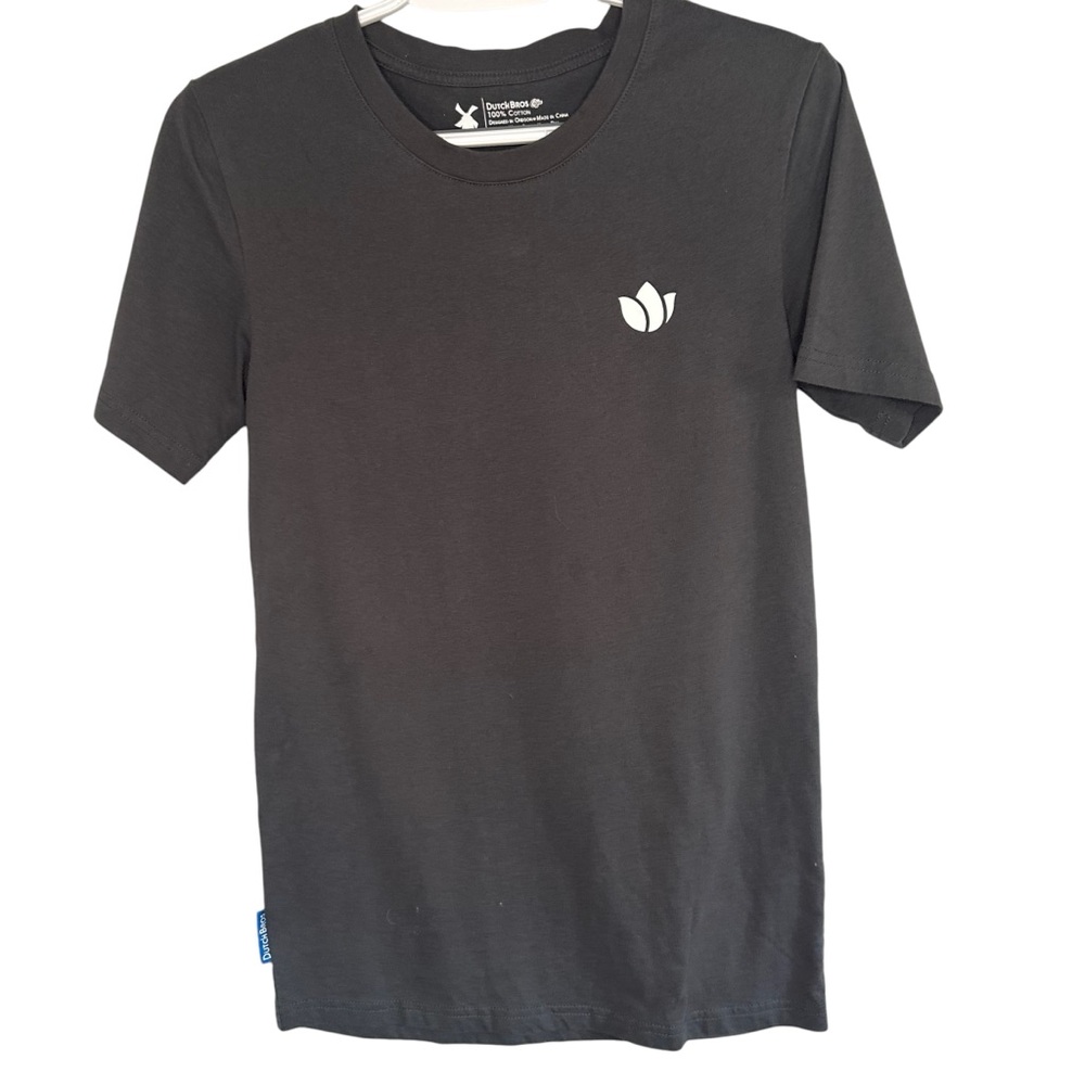 Dutch Bros Coffee Charcoal Grey Tulip Logo Classic DB 1992 MEDIUM+3X
